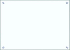 vidaXL Panou antistropi bucătărie transparent 70x50 cm sticlă securiz.