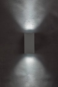 Aplica LED iluminat exterior ambiental, Protectie IP65 Urfa II alba