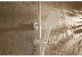 KFA Armatura 5756-910-44 - Set de duș cu baterie termostatică MALAGA, alb