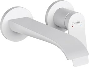 Baterie lavoar incastrata Hansgrohe Vivenis finisaj alb mat 19.2 cm fara corp ingropat