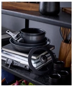 Set de tigăi cu mâner detașabil cu suprafață antiaderentă 2 buc. din aluminiu ø 28 cm – Holm