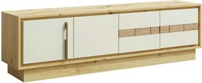 Comoda TV KEKS K4a, stejar/casmir, PAL laminat, 170x37x49 cm