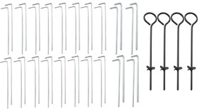 Cort petrecere Gala 4x6 m alb