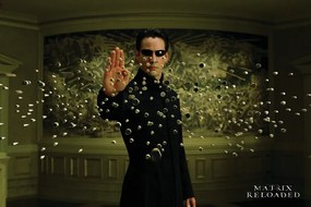 Poster de artă Matrix Reloaded - Bullets
