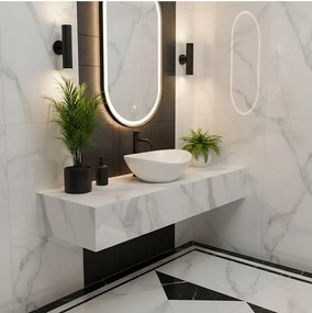 Lavoar pe blat Basaro Wiktoria alb