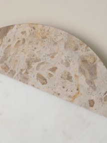 Platou rotativ din marmură, Ø35,5 cm, "Sand"