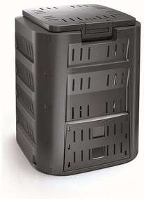 Compost, 220 l, negru