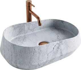 Lavoar compozit pe blat Rea Zoe Venice 59 cm gri mat