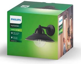 Philips 17381/30/PN - Aplică perete exterior COMORANT 1xE27/42W/230V IP44