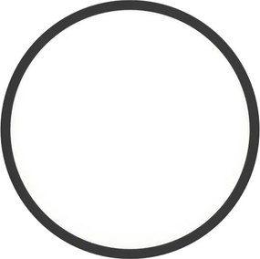 Eglo 901301-LED FUEVA Lampă stradală LED, 17 W, 230 V, 2700/4000/6500 K, Ø 38,9 cm, negru