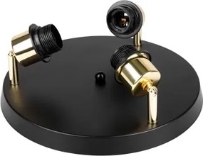 Spot ELEN 3xE27/35W/230V negru/auriu