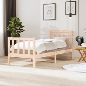 3100704 vidaXL Cadru de pat, 90x200 cm, lemn masiv