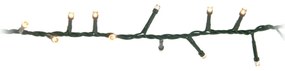 Lanț luminos exterior Twinkle, 20 m, 1000 LED, alb cald, temporizator, IP44, 20 m