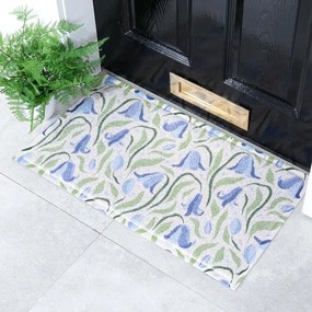 Covoraș de intrare 40x70 cm Bluebells – Artsy Doormats