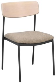 Scaune de dining bej/natural 2 buc. Maymont – Rowico