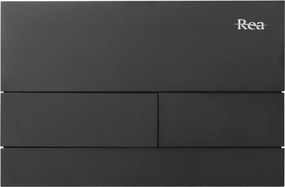 Clapeta pentru rezervor incastrat Rea T Black Matt