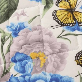 Pilota de vara BUTTERFLY AND FLOWER 140x200 cm, colorata
