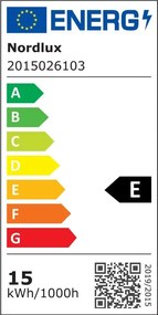 Plafoniera LED design silm IP54 baie Oja 29 negru 3000-4000K 2015026103 NL