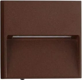 Mini Aplica perete exterior IP65, LED CCT Til corten