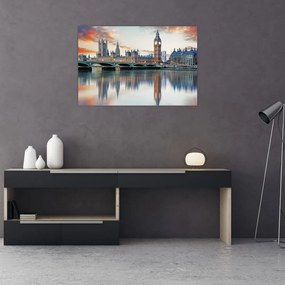 Tablou - Houses of Parliament din Londra (90x60 cm)