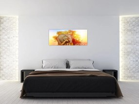 Tablou - Animale africane (120x50 cm)