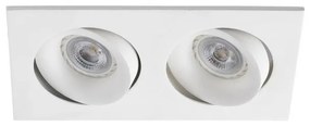 Rama Spot directionabil, incastrabil, alb, dim. 20x11cm ARGON-2, 43403