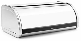 Cutie de paine Brabantia Roll Top 646881, 16 L, 44.5x26 cm, Constructie usoara si robusta, Inox