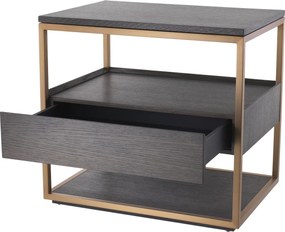 Masuta laterala cu sertar design elegant LUX Parker 114216 HZ