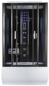 Cabină de cadă cu hidromasaj XL120, dimensiuni 120x85x220 cm