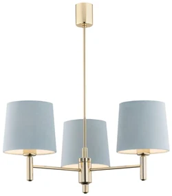 Candelabru modern design elegant PONTE 3L albastru