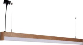 BRILAGI - Lustră LED pe cablu GARDALINE LED/100W/230V stejar