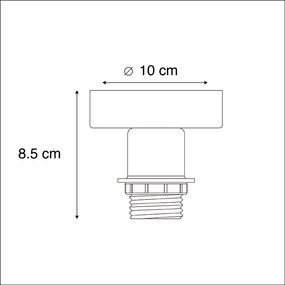 Plafonieră albă - Combi