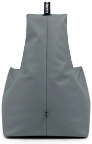 Fotoliu bean bag bej cu tapițerie din imitație de piele Icy L – So Soft?