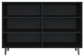 Servanta, negru, 103,5x35x70 cm, PAL 1, Negru