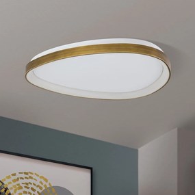 Plafoniera LED design modern slim CHARLIE patina D-65cm