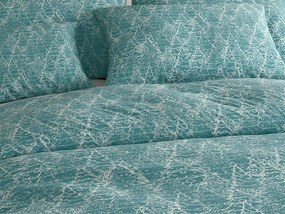 Lenjerie de pat din bumbac FROSTLINE modrozelene Dimensiune lenjerie de pat: 70 x 90 cm | 140 x 200 cm