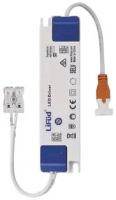 Plafonieră LED/28,5W/230V 3000/3500/4000K d. 30 cm crom