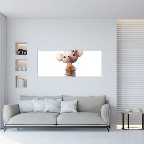 Tablou - Animăluț în acuarelă N⁰2 (120x50 cm)