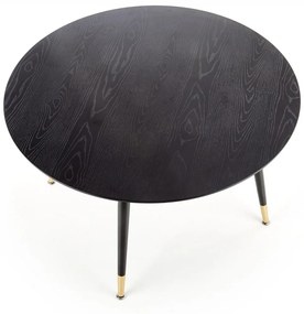 Masa Embos neagra - d120xh75 cm