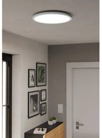 Plafonieră LED RGBW dimabilă de exterior Eglo 90142 ROVITO-Z 18,5W/230V d. 38,9cm IP44 alb