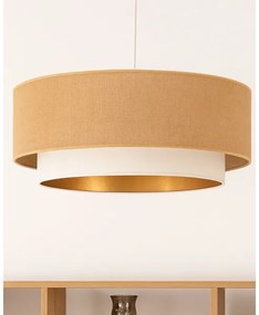 Pendul cu cablu SARTA 1xE27/60W/230V alb/iută