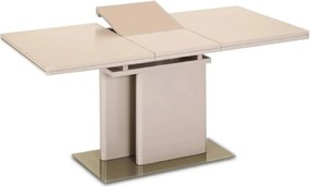 Masa extensibila VIRAT, crem, 120/160x80x76 cm
