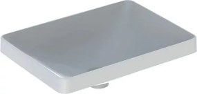 Lavoar incastrat Geberit Variform 55 cm fara orificiu baterie fara orificiu preaplin dreptunghiular