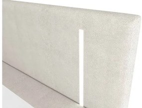 Pat de o persoană 90 cm Hebara 1 (Gri) (cu somieră și saltea) (cu sp. depozitare) (D). 1103600
