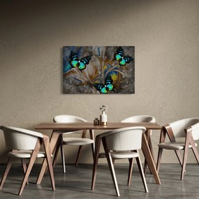 Tablou - Fluturi strălucitori în imagine (90x60 cm)