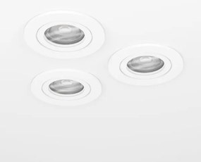 Eglo 902262 - Set 3x spoturi LED încastrate BARRANCO, 4,8 W, 230 V, alb