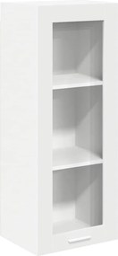 vidaXL Dulap suspendat cu ușă Alb 40 x 31 x 100 cm Lemn compozit