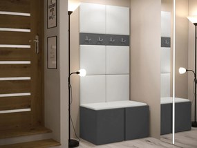 Hol Timothy IV (grafit) (piele ecologică Soft 017 (Alb)). Promo -17%. 1059911