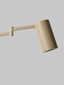 Lampa de podea din metal cu brat articulat Bilbao bej