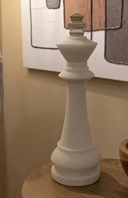 Mauro Ferretti Figurina Rege Quarzy cm Ø 13X41 | Aosom Romania
